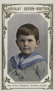Príncipe Humberto, Heredero de Italia de French School