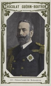 Príncipe Luis de Battenberg de French School