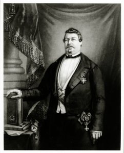 Príncipe Lucien Murat como Gran Maestro del Gran Oriente de Francia, c.1855