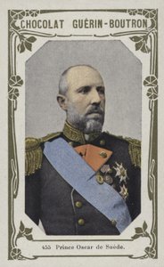 Príncipe Oscar de Suecia de French School