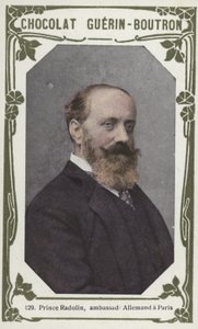 Príncipe Radolin, embajador alemán en París de French School