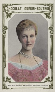 Princesa Graetz, ex-archiduquesa Valerie de Austria de French School