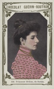 Princesa Helena, de Serbia de French School