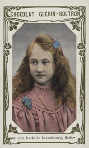 Princesa María de Luxemburgo, Heredera de French School