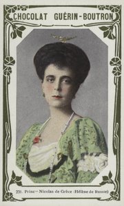 Princesa Nicolás de Grecia, Helena de Rusia de French School