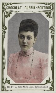 Princesa de Baden, María Luisa de Cumberland de French School
