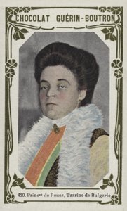 Princesa de Reuss, Zarina de Bulgaria de French School