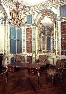 Estudio privado del delfín Luis de Francia (1729-65) luego una biblioteca de French School