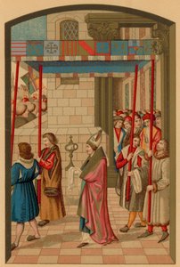 Procesión del Rey René en Aix (Provenza) de French School