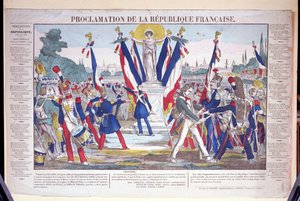 Proclamación de la República Francesa, 25 de febrero de 1848 de French School