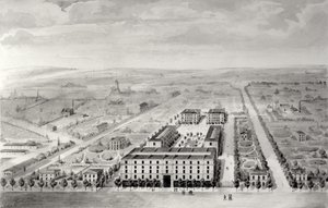 Proyecto para el desarrollo de viviendas Napoleón, 58 rue Rochechouart, París, 1849