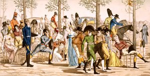 Paseo en Longchamps, 1802