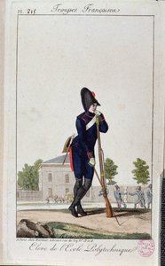Alumno de la Politécnica, de Troupes Francaises c.1805 de French School