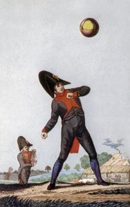 Alumno del Instituto Napoleón de París, hacia 1810 (grabado en color) de French School