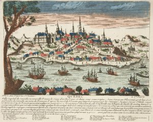 Quebec, pub. c. 1650 de French School
