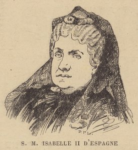 Reina Isabel II de España de French School