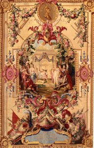 Tapiz de Gobelinos de la Regencia con la historia de Don Quijote, 1717-18 de French School
