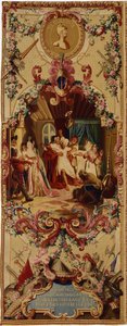 Tapiz de Gobelinos de la Regencia con la historia de Don Quijote, 1717-18 de French School