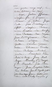 Registro de agravios de la parroquia de Taverny, página 330 con firmas, abril de 1789 de French School