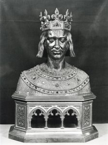 Busto relicario de San Luis
