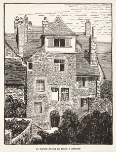 Lugar de nacimiento de Renan en Treguier de French School