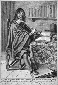 René Descartes (grabado) de French School