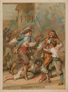 René Duguay-Trouin corsario francés de Saint Malo de French School