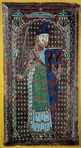 Representación de Geoffroi V Le Bel Plantagenet (Conde de Maine y Anjou, Duque de Normandía) de French School