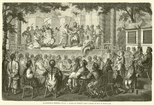 Representación teatral en Pekín de French School