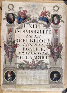 Calendario republicano, 1794 de French School