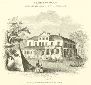 Residencia de la familia Edgeworth, en Irlanda de French School
