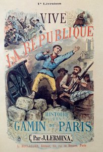 Revolución de 1848: portada del libro "Vive la republique, histoire d