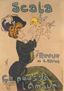 Cartel de Revue de la Scala