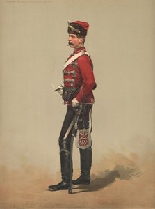 Capitán de Caballería, Regimiento de Húsares de Brandeburgo No 3 de French School