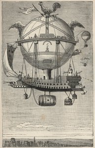 El globo Minerve de Robertson de French School
