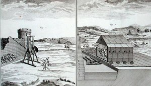 Maquinaria de asedio romana, de la 