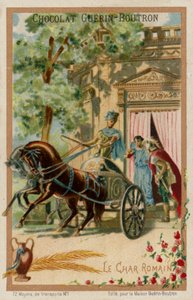 Carro romano de French School