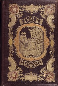 Couv. romántica del "Álbum de viajes" de French School