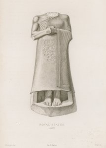 Estatua Real, Louvre de French School