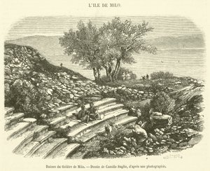 Ruinas del teatro de Milo
