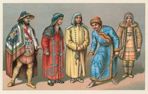 Traje ruso de French School