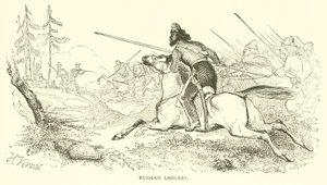 Lanceros rusos (grabado)