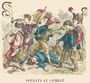 S: Soldados en combate