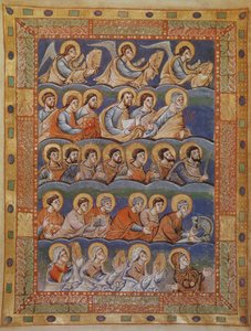 Sacramentario de Saint-Denis, Francia, siglo IX