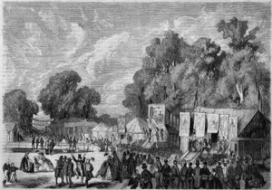Celebraciones de Saint Cloud. Francia