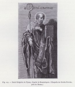 San Gregorio de Nisa; según el Dominiquín, Capilla de Grotta-Ferrata, cerca de Roma