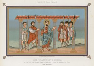 San Pablo anunciando el Evangelio