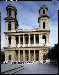 Iglesia de Saint Sulpice en París de French School