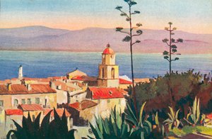 Saint Tropez: Escapada al golfo (litografía en color)