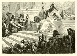 Salomón en toda su gloria de French School